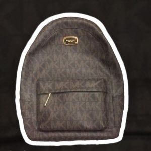 Michael Kors Large Jet Set Backpack Brown
